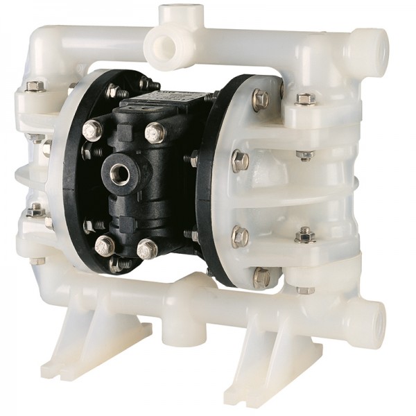 Double diaphragm pump 1/2" made of PVDF (PTFE version) (bolted version)