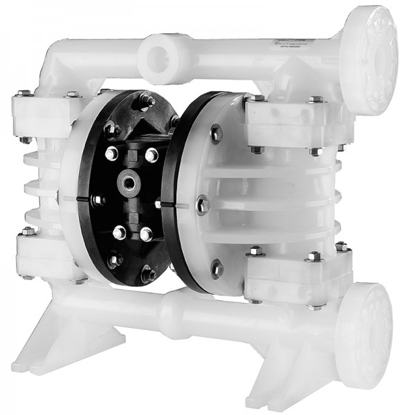 Double diaphragm pump 1" made of PP (PTFE version) (bolted version)