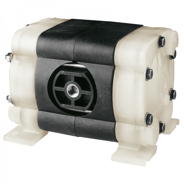 Double diaphragm pump 1/4 made of PP