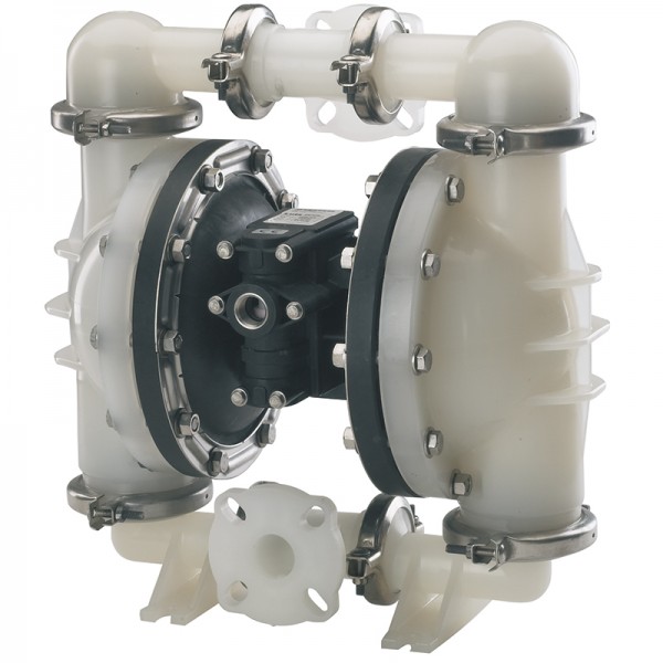 Double diaphragm pump 1 1/2" made of PP (PTFE version) (bolted version)